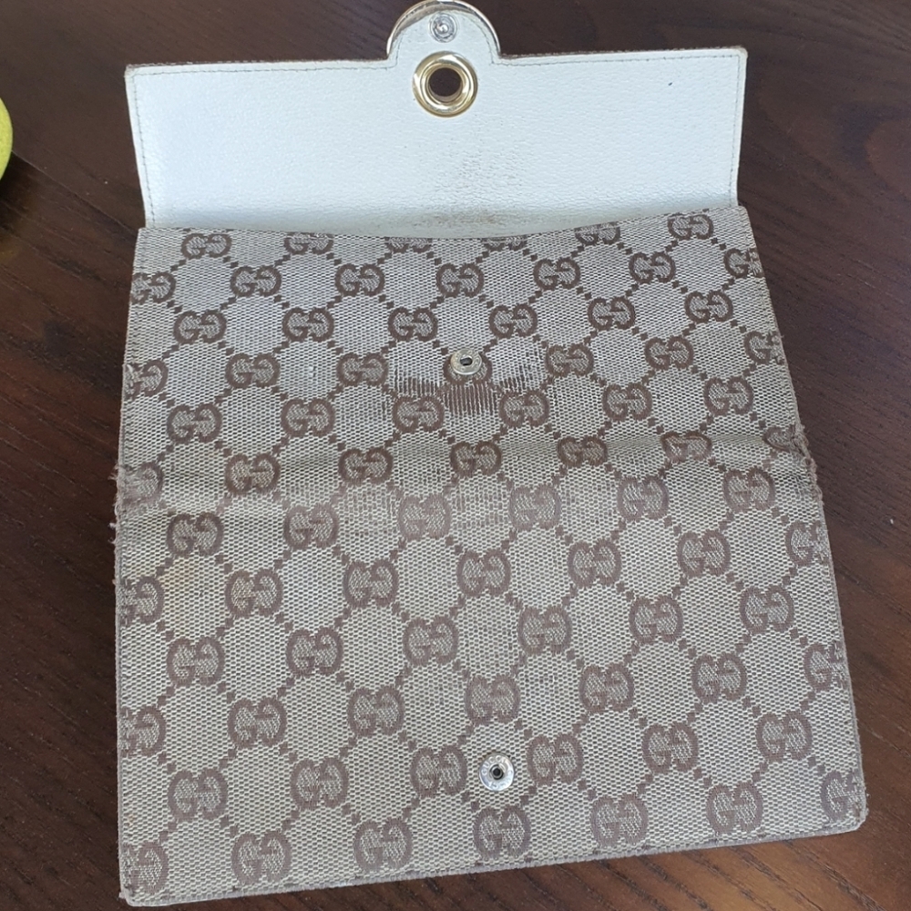 Gucci Eclipse Continental Flap Long Wallet Monogr… - image 10